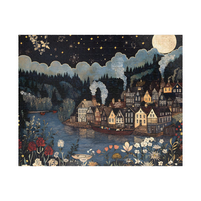 William Morris Nordic Waterways Tale Jigsaw Puzzle