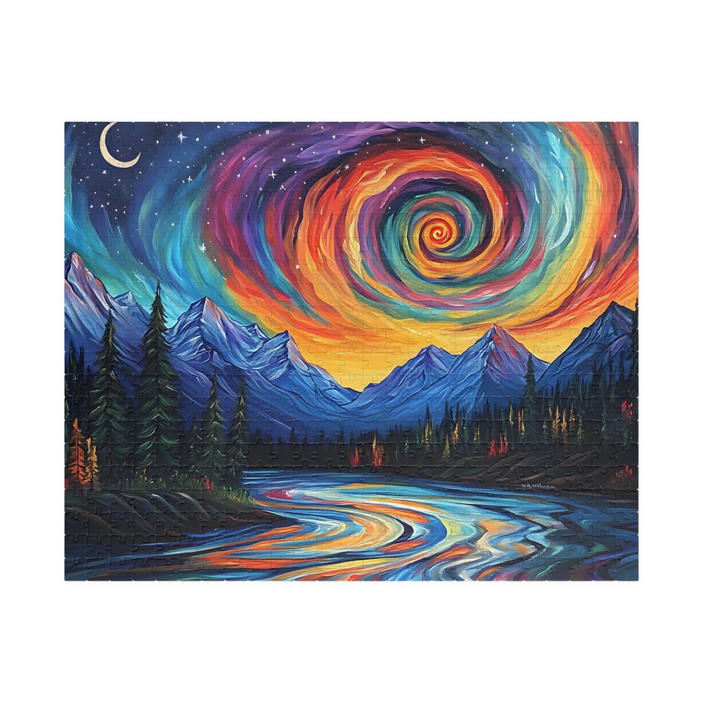 Cosmic Peaks Jigsaw Puzzle