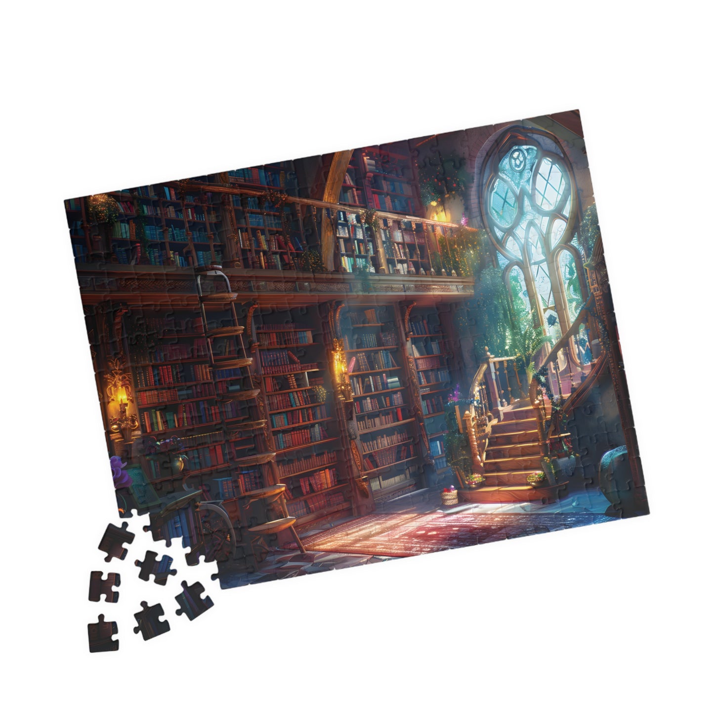 Ancient Library Jigsaw Puzzle