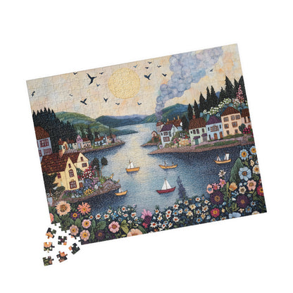 William Morris Lakeside Serenity Jigsaw Puzzle