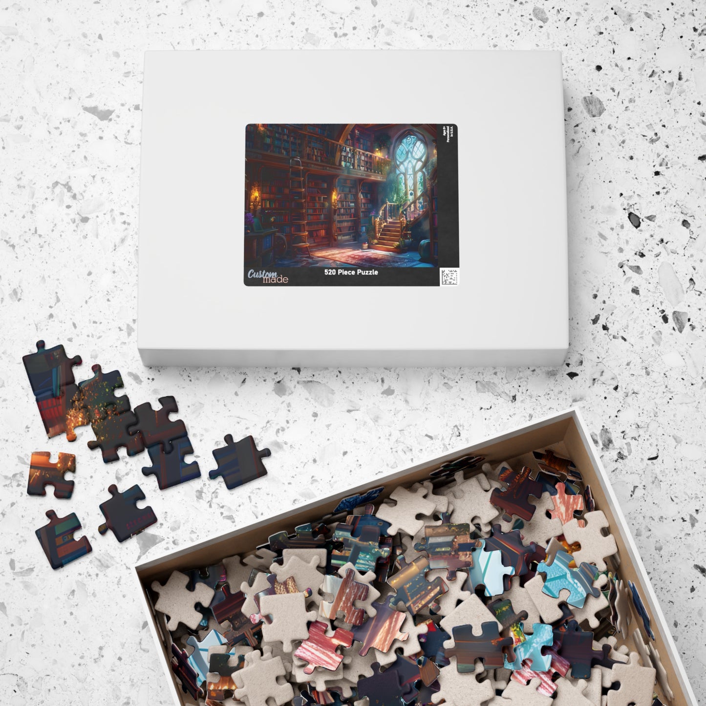 Ancient Library Jigsaw Puzzle