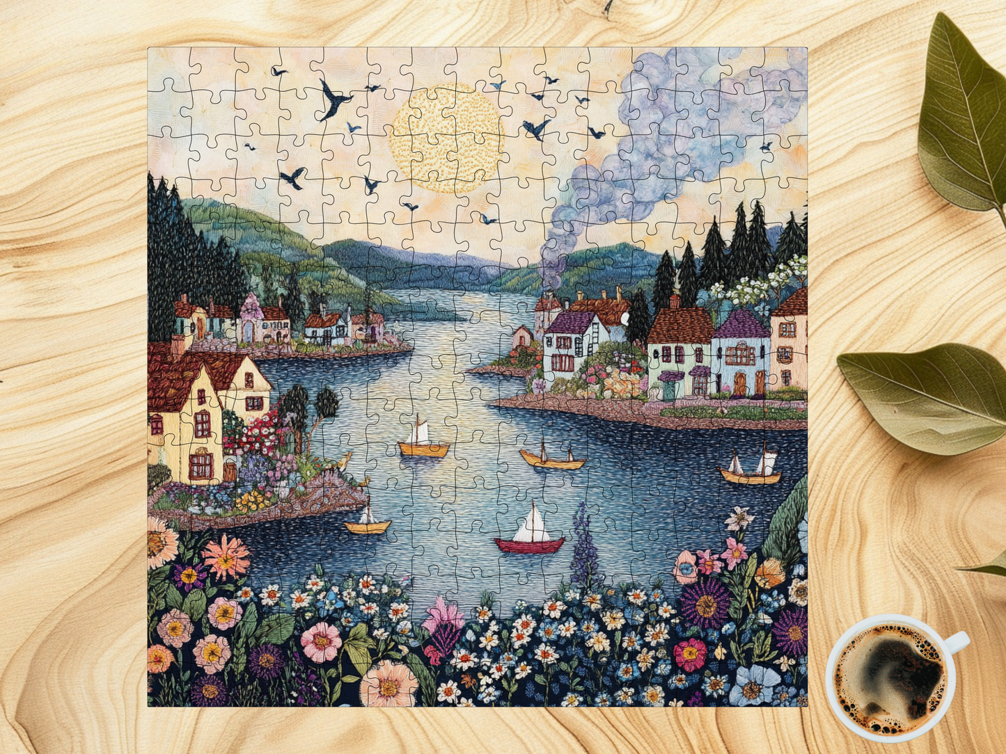 William Morris Lakeside Serenity Jigsaw Puzzle