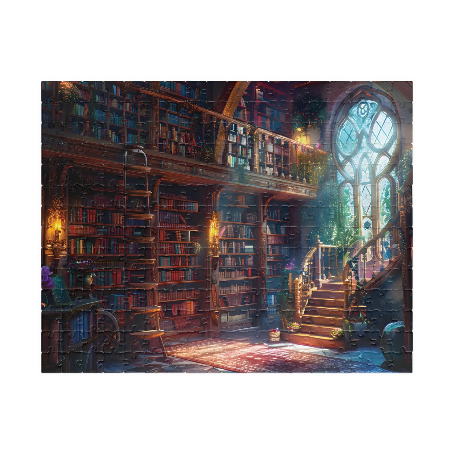 Ancient Library Jigsaw Puzzle