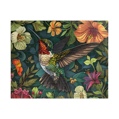 Hummingbird Colorful Animal Nature Jigsaw Puzzles